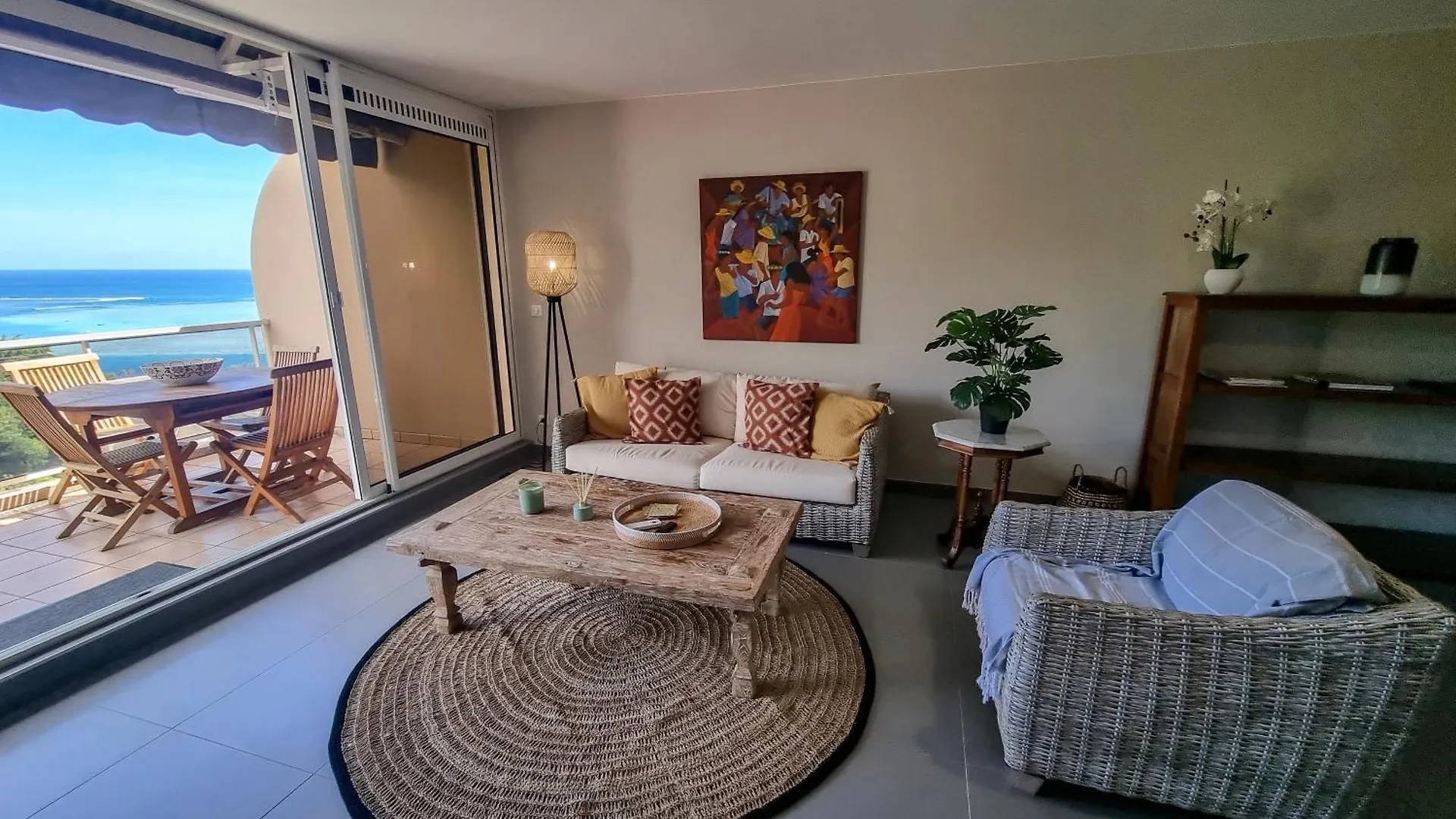 Apartment Vai Lodge - Vue Imprenable Sur Le Lagon ! Punaauia