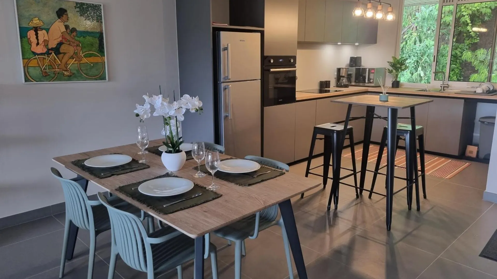 Apartment Vai Lodge - Vue Imprenable Sur Le Lagon ! Punaauia
